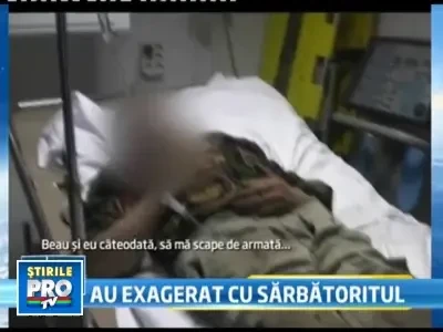 Romanii, de Florii! Au baut pana au cazut lati, la urgenta!