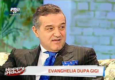 Gigi Becali: "Eu ma impreunez cu sotia mea, nu fac sex"