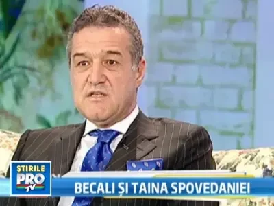 Gigi Becali: "Eu ma impreunez cu sotia mea, nu fac sex"