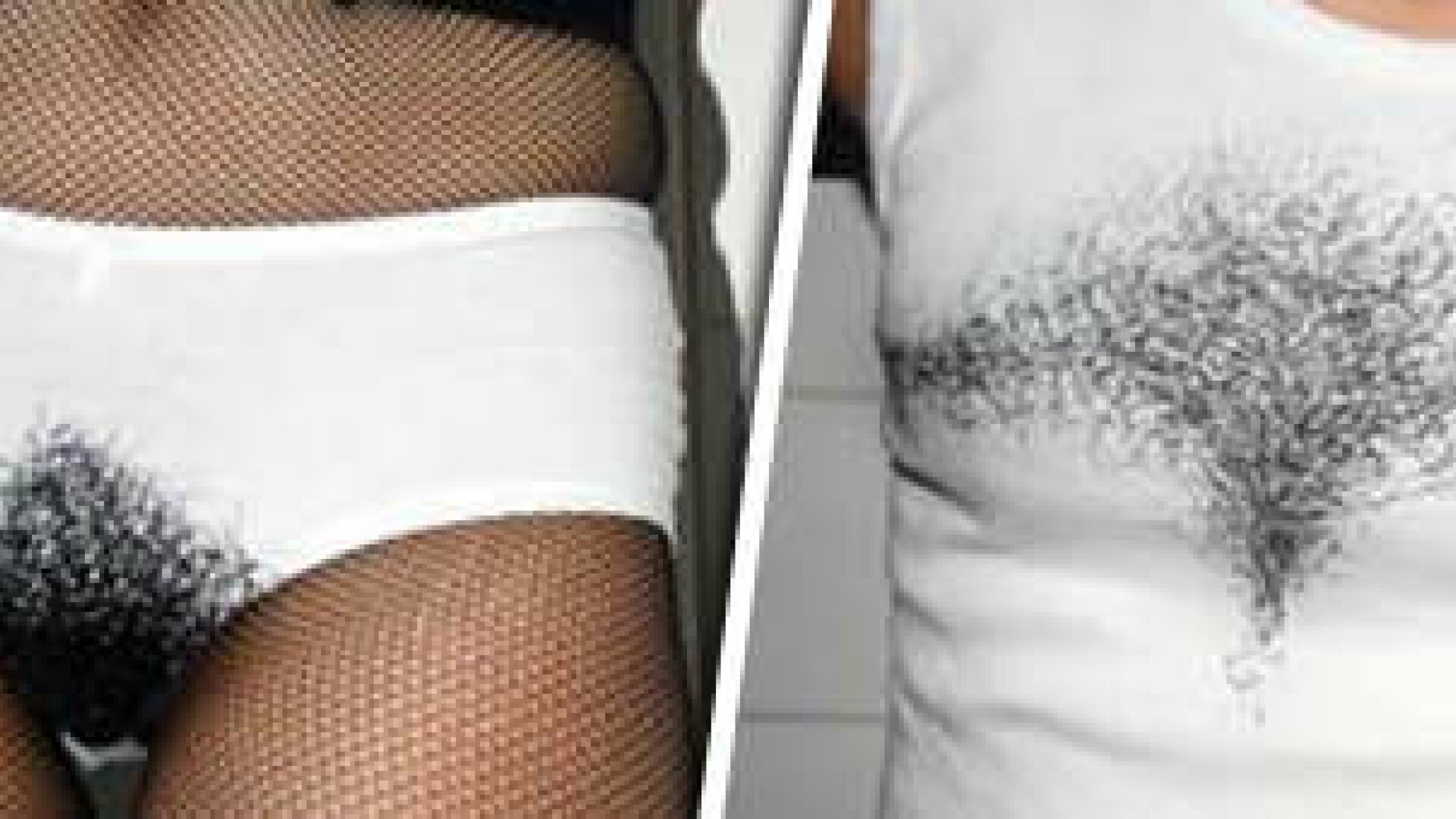 Chilotei cu par pubian atasat! Nu e o gluma!