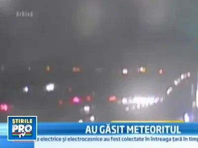 A fost gasit meteoritul care a brazdat recent cerul Europei Centrale