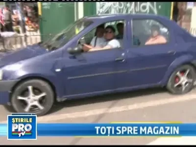 Trafic de groaza in Capitala in Vinerea Mare! S-a circulat bara la bara