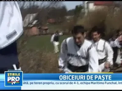 De Paste, muresenii au fugarit poganiciul, conform traditiei