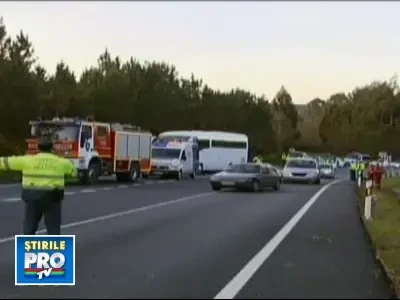 Trei romani morti intr-un cumplit accident rutier in Spania