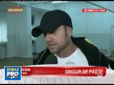 Catalin Botezatu: Sunt deprimat, mi-am petrecut Pastele la manastire