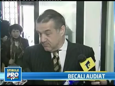 Gigi Becali: "Mi-e jena sa afirm ca sunt nevinovat!"