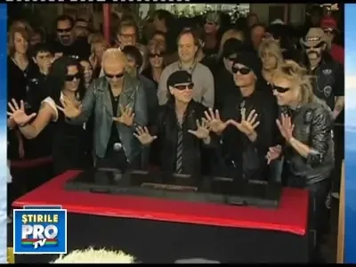 The Scorpions, omagiati la Hollywood