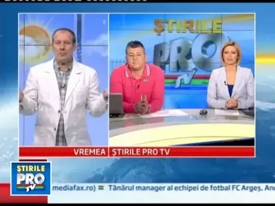 Prognoza meteo pentru urmatoarele trei zile