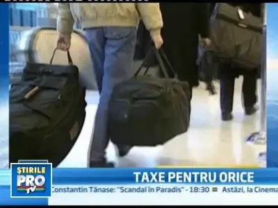 Zborul cu avionul, tot mai scump! Se va introduce taxa pe bagajul de mana