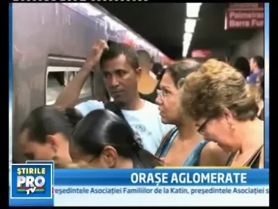 Aglomeratie si nervi in trafic... nu in Romania, ci in metropolele lumii