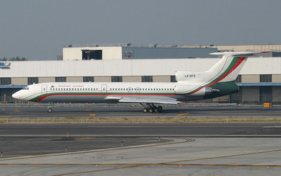 Avionul guvernamental bulgar, Tupolev 154, aflat in Rusia, nu decoleaza!