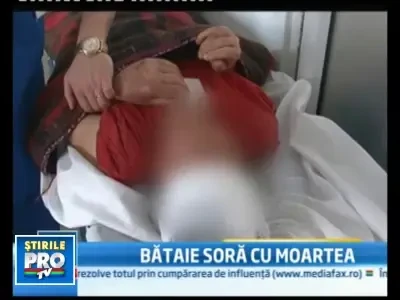 Batuta de sot, a ajuns la spital plina de vanatai si cu picioarele rupte!