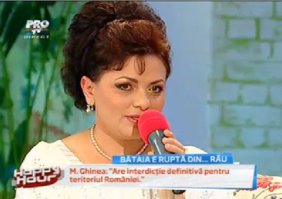 Maria Ghinea: Fostul sot m-a impuscat in cap. Am pierdut 4 litri de sange