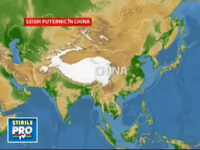 Tragedie in China! 300 de morti si 8000 de raniti, in urma unui cutremur!