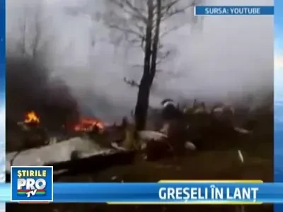 Pilotii avionului Tupolev 154 ar fi putut evita catastrofa!