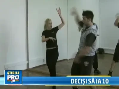 Diana Dumitrescu e bolnava, dar nu renunta la dans