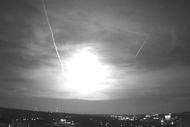 Mingi de foc au dansat pe cerul statului american Wisconsin