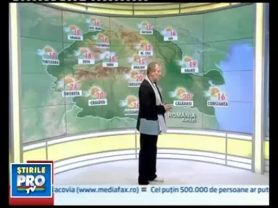 Afla cum va fi vremea astazi in Romania si pe continent!