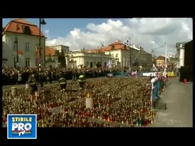 Polonia in doliu. Ceremonii pentru victimele catastrofei aviatice