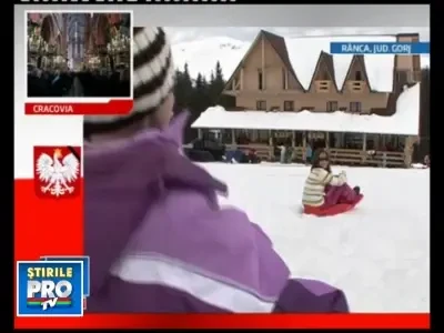 La Ranca, zapada masoara o jumatate de metru