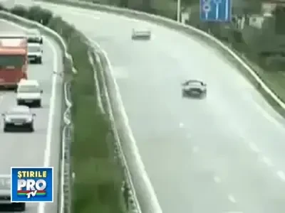 Scena de cascadorii rasului pe o autostrada din Brazilia!