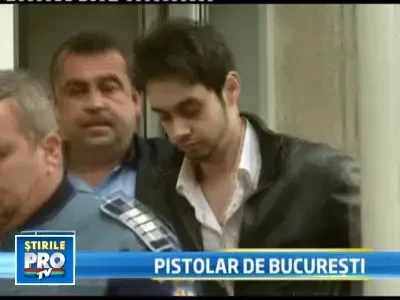 Banuit ca si-a impuscat un rival in spate, a fost retinut de oamenii legii