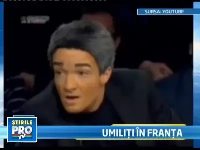 Gluma la TV, in Franta: romanii saluta cu mana intinsa, cersind!