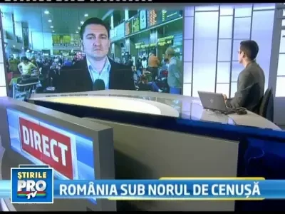 Inca un NOR DE CENUSA VULCANICA traverseaza astazi Romania