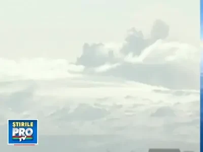 Norul de cenusa paraseste Romania la ora 21.00! Se duce spre R. Moldova!