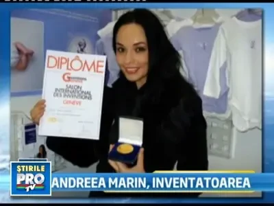 Andreea Marin Banica a intrat in randul marilor inventatori ai lumii