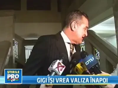 Becali face ultima incercare pentru recuperarea valizei cu euro de la DNA