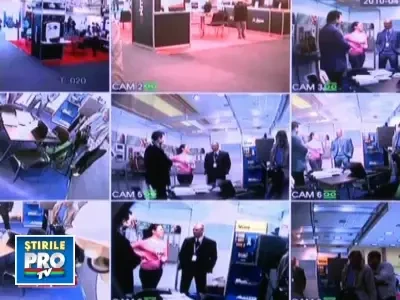 Camere ascunse in ghivece de flori. Noutati la targul de securitate!