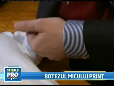 La botezul Printului Carol Ferdinand sunt asteptati 600 de invitati!