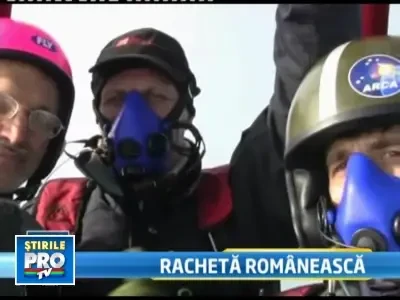 Teste reusite pentru racheta romaneasca Helen 2
