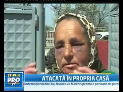 Si-a vazut moartea cu ochii, atacata in propria locuinta
