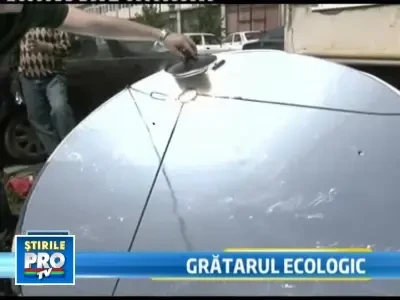 Fara carbuni, lemne sau fum! Mici ecologici, pe gratar solar