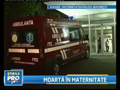 Tanara insarcinata, moarta la Polizu! Protocolul a fost respectat!