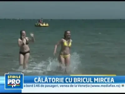 Plimbare cu Bricul Mircea, experienta de neuitat pe litoral