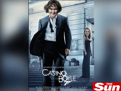 Susan Boyle este noul agent 007! O prinde?