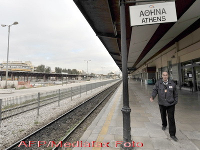 Trenuri spre si dinspre Grecia, anulate din cauza grevelor