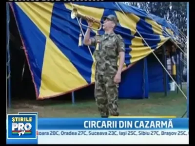 Un circ mai putin ...obisnuit! Soldatii columbieni, acrobati desavarsiti