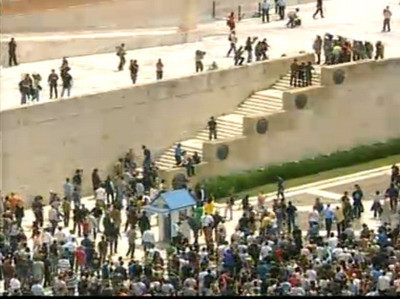 Atena, din nou paralizata de protestele transportatorilor