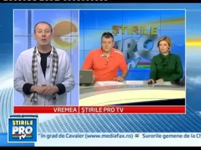 Vezi aici prognoza meteo pe trei zile!