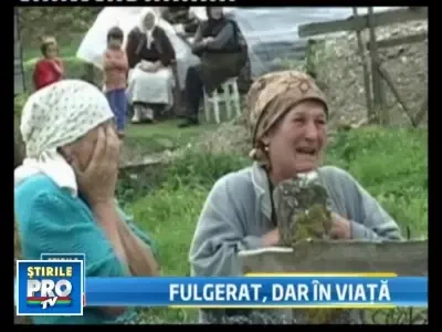 Politistul paratrasnet: A scapat cu viata dupa ce a fost fulgerat