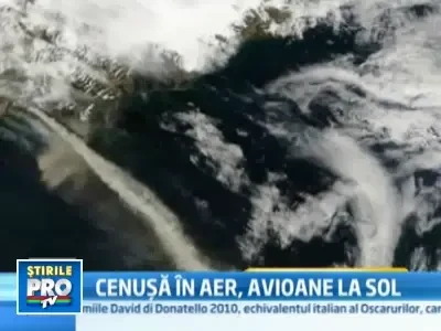 Aeroporturi din nou inchise?! Cenusa vulcanica revine in Romania!