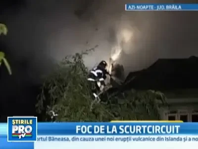 Doua incendii in judete diferite, aceeasi cauza: instalatiile electrice