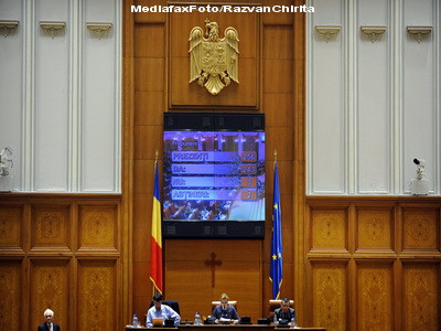 PSD a parasit plenul Camerei Deputatilor din cauza violentelor din strada