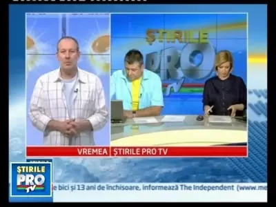 Vezi aici prognoza meteo pe trei zile!