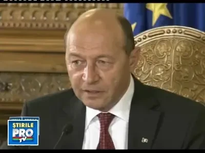 Traian Basescu: Sistemul politic si social este BOLNAV!