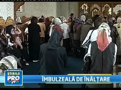 Inaltarea Domnului, prilej de inghesuiala la pomana